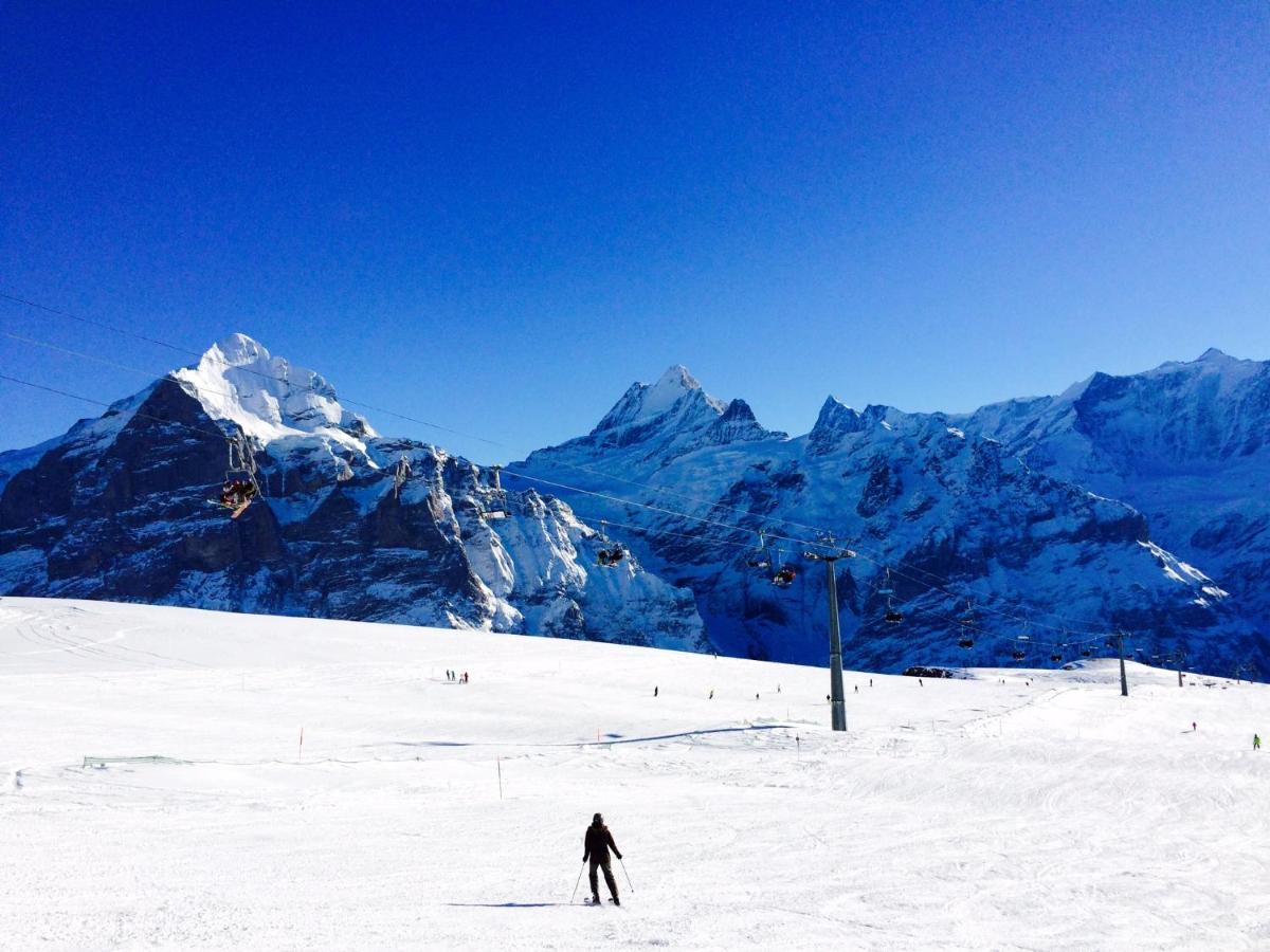 Апартаменты Luxury, New - Amazing Views Grindelwald Eiger Jungfrau Moench Экстерьер фото
