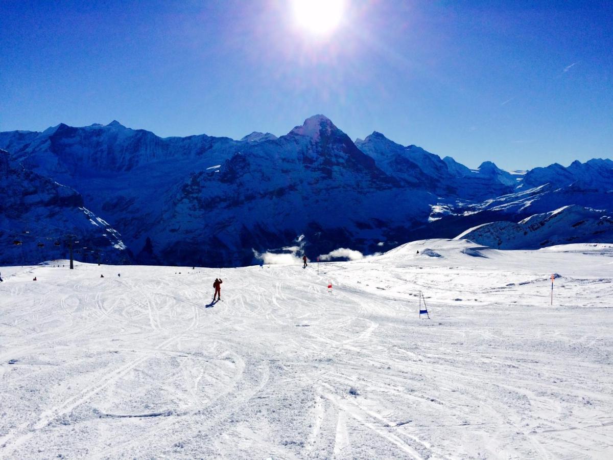 Апартаменты Luxury, New - Amazing Views Grindelwald Eiger Jungfrau Moench Экстерьер фото