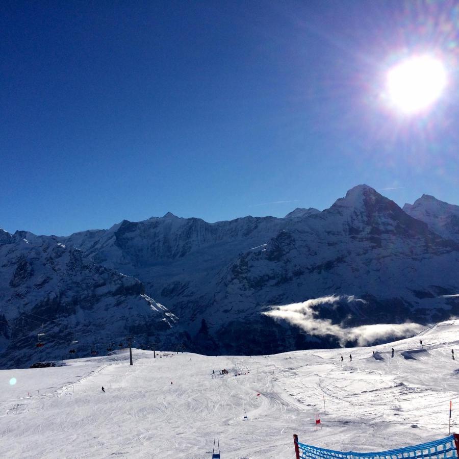 Апартаменты Luxury, New - Amazing Views Grindelwald Eiger Jungfrau Moench Экстерьер фото